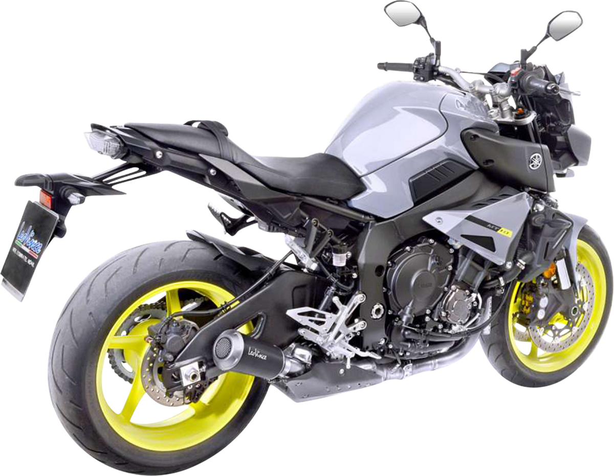 LeoVince LV-10 Black Edition Slip-On Muffler - FZ-10/MT-10
