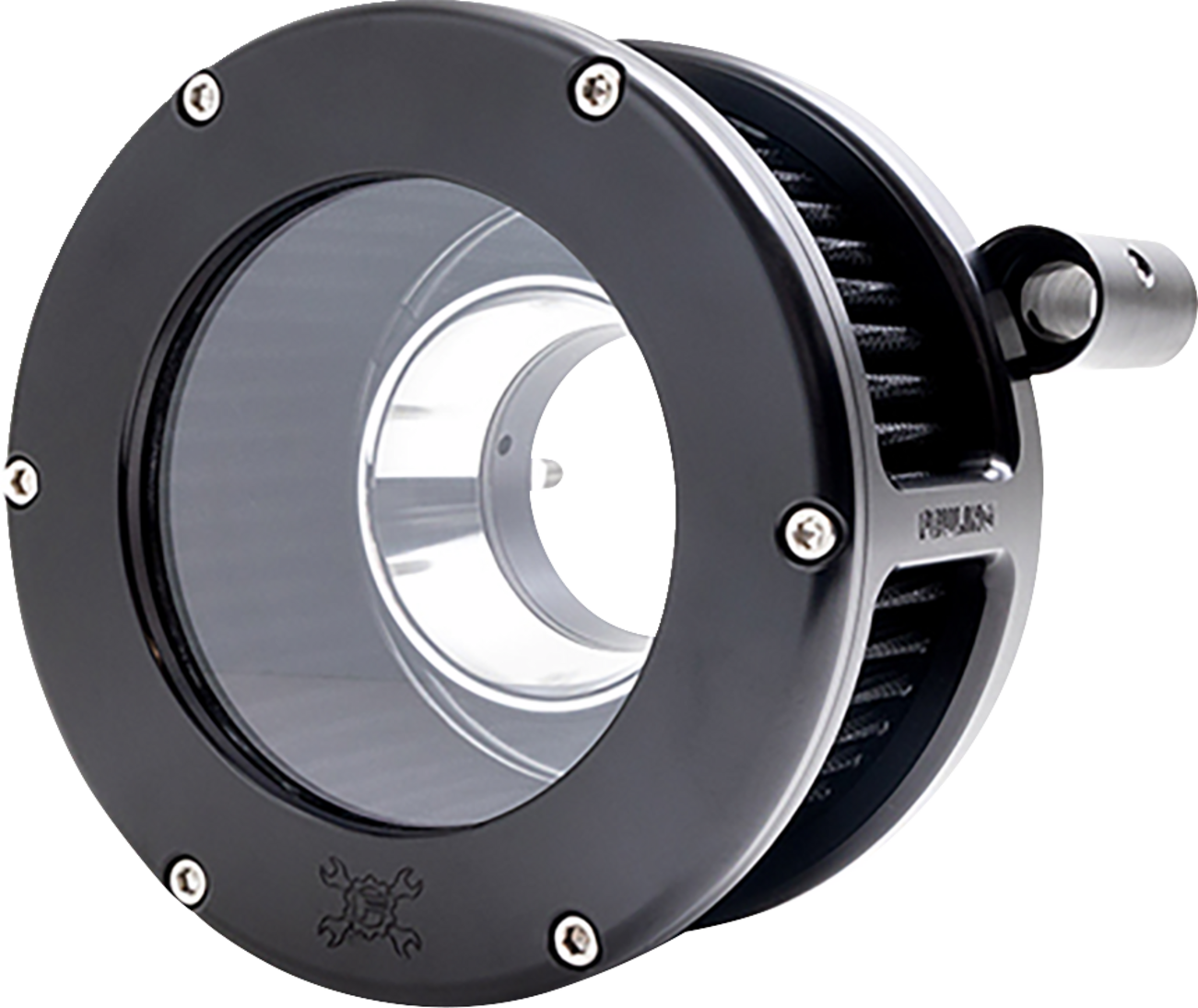 Feuling Parts BA Air Cleaner Kit - Black/Clear With Black Filter - '93-'99 Evolution Big Twin