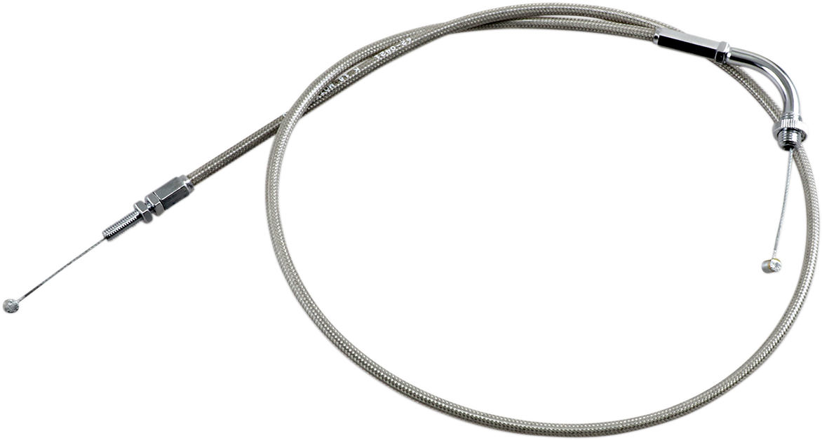 Motion Pro Armor Coat Stainless Steel Throttle/Idle Cable For Cruisers - VTX750/1300