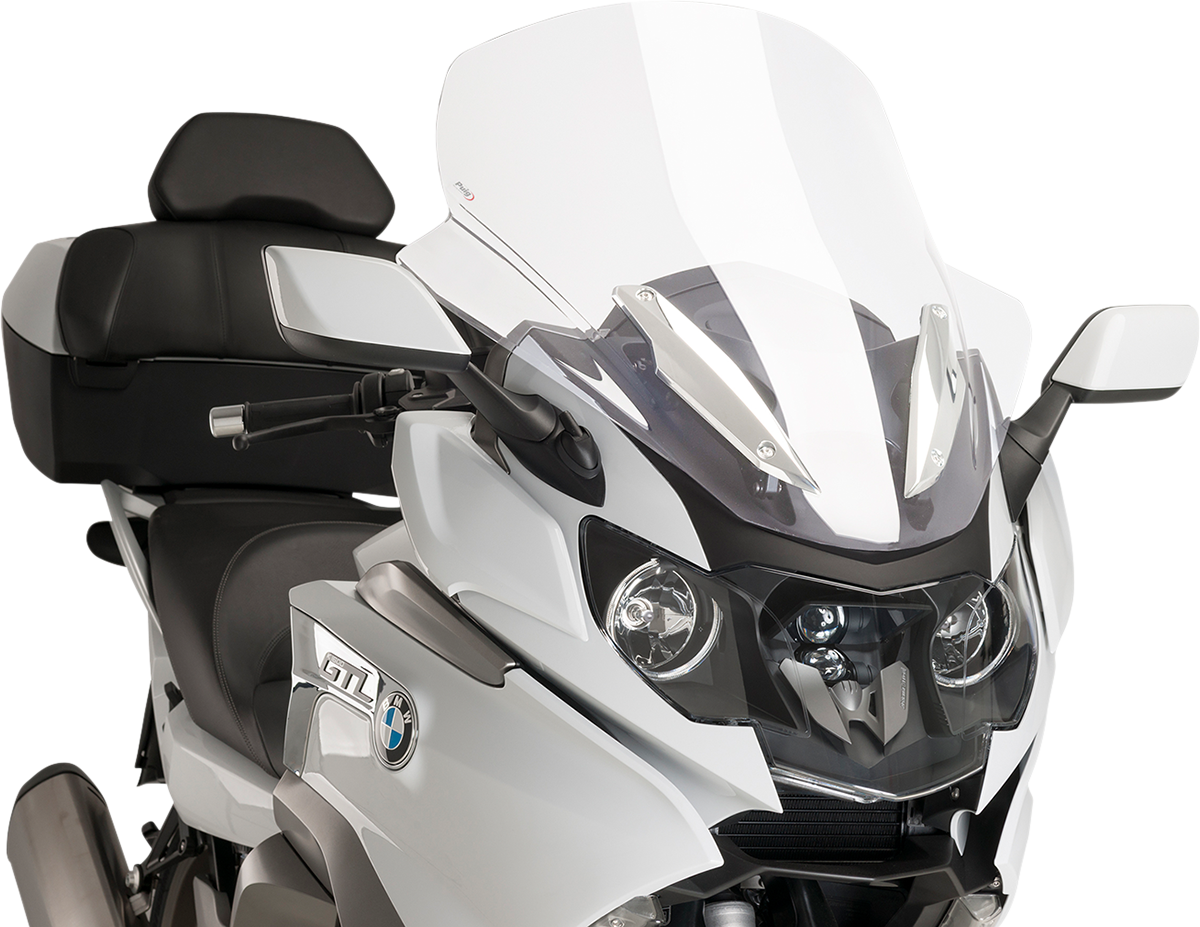 PUIG HI-Tech Parts Race Windscreen - 27-1/2" - Clear - BMW