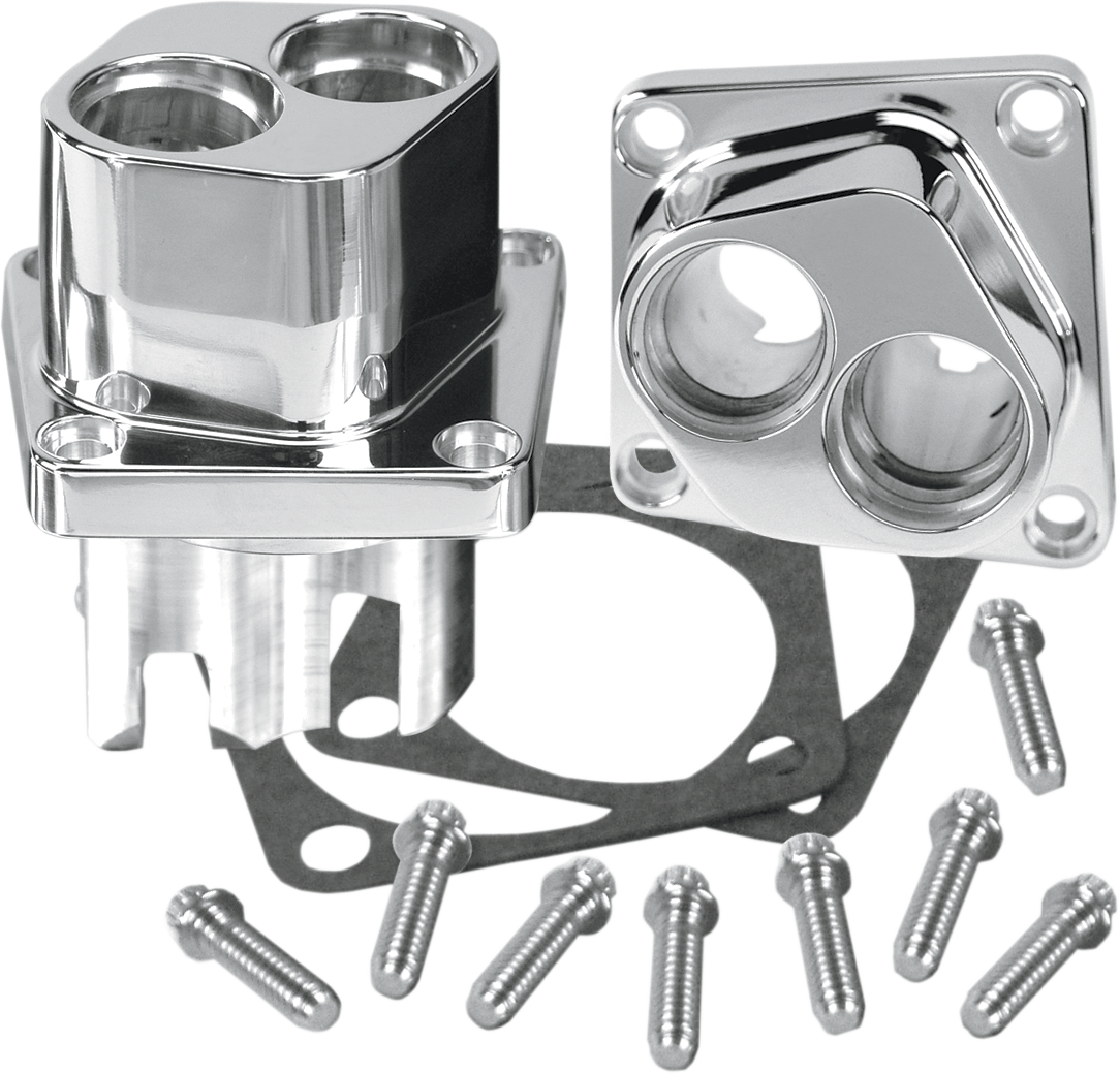 S&S Cycle Billet Tappet Guides - Chrome - Big Twin