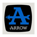 Arrow High Tac Blue Muffler Sticker