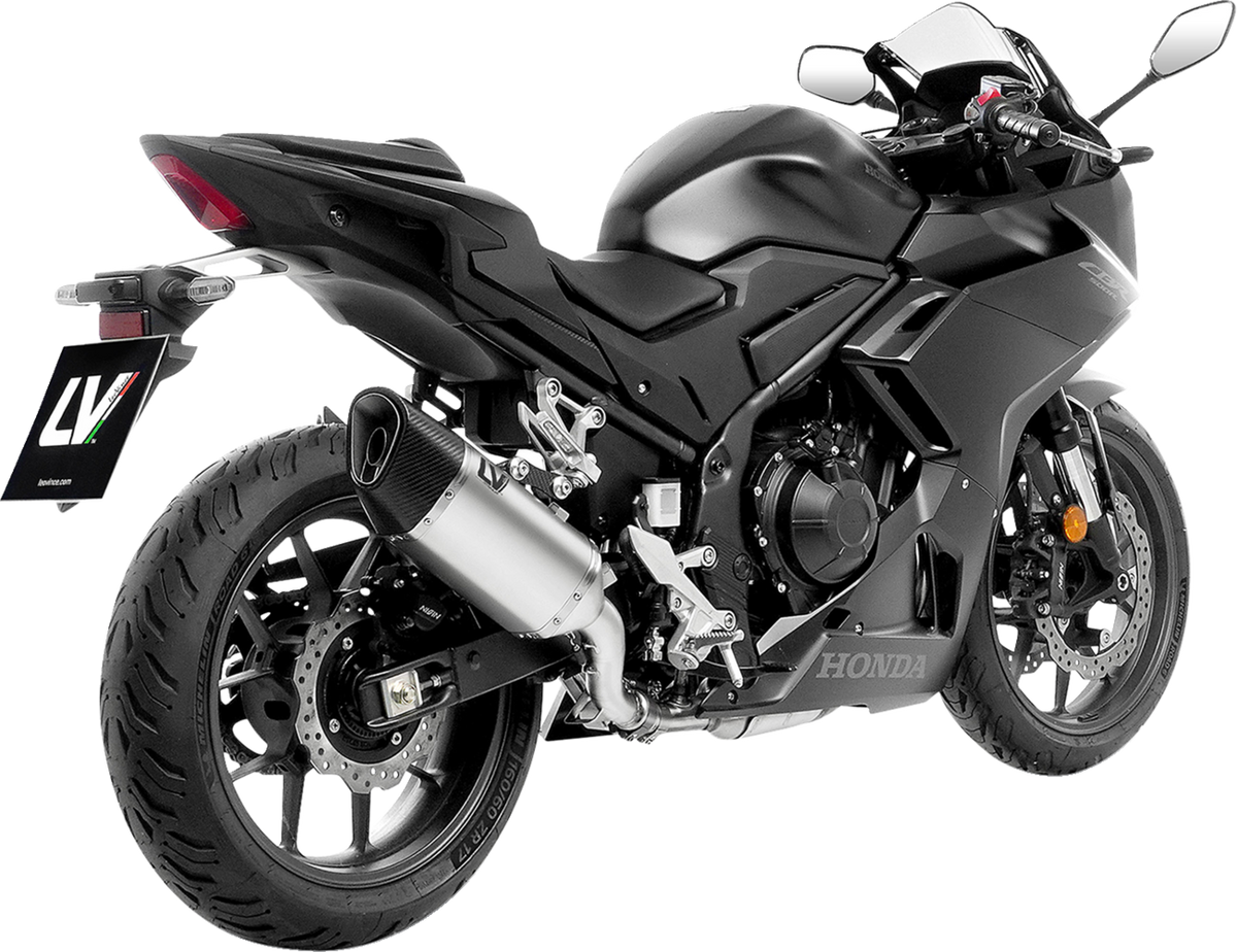 LeoVince LV-14 R Slip-On Muffler - Titanium - CB/CBR 500 F/R/X
