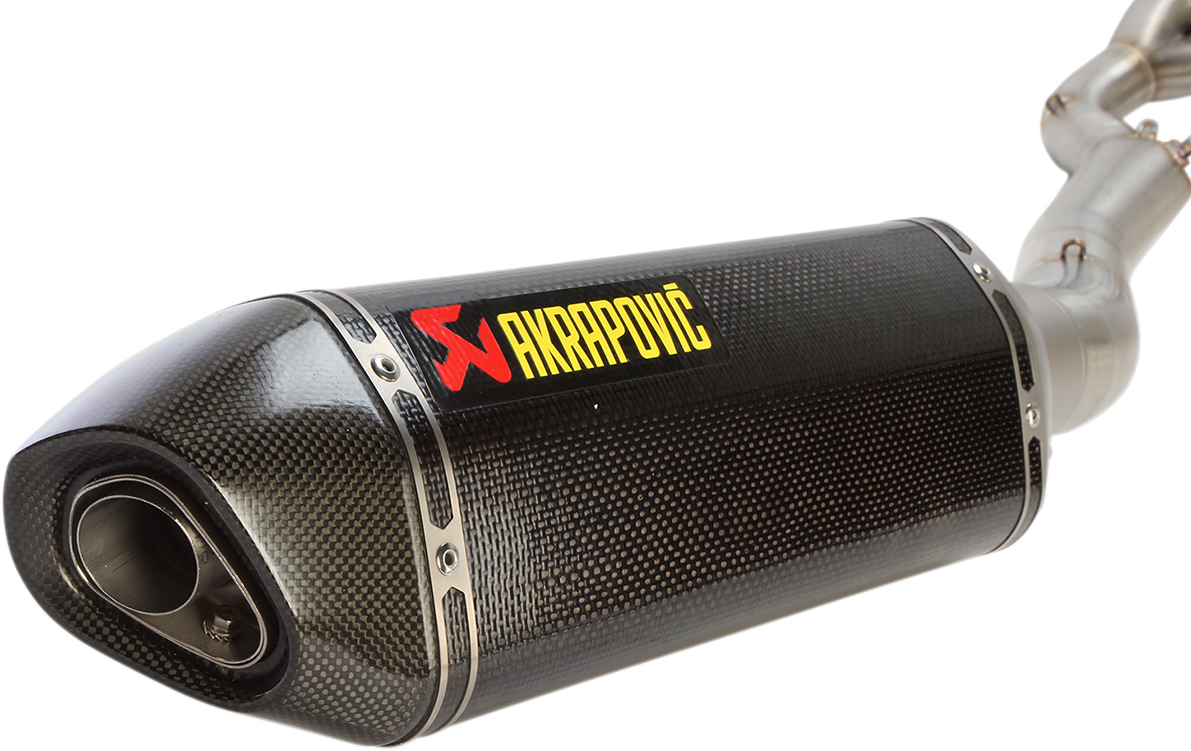 Akrapovic Race Exhaust - Stainless Steel/Carbon Fiber