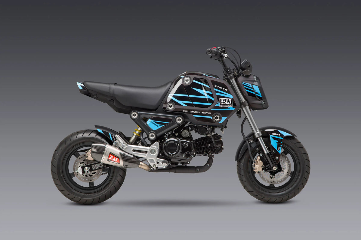 Yoshimura GROM 2022-24 Graphics Kit "EDGE" Blue