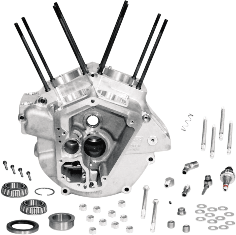 S&amp;S Cycle Engine Case -Super Stock® - 3.500" - Evolution Big Twin