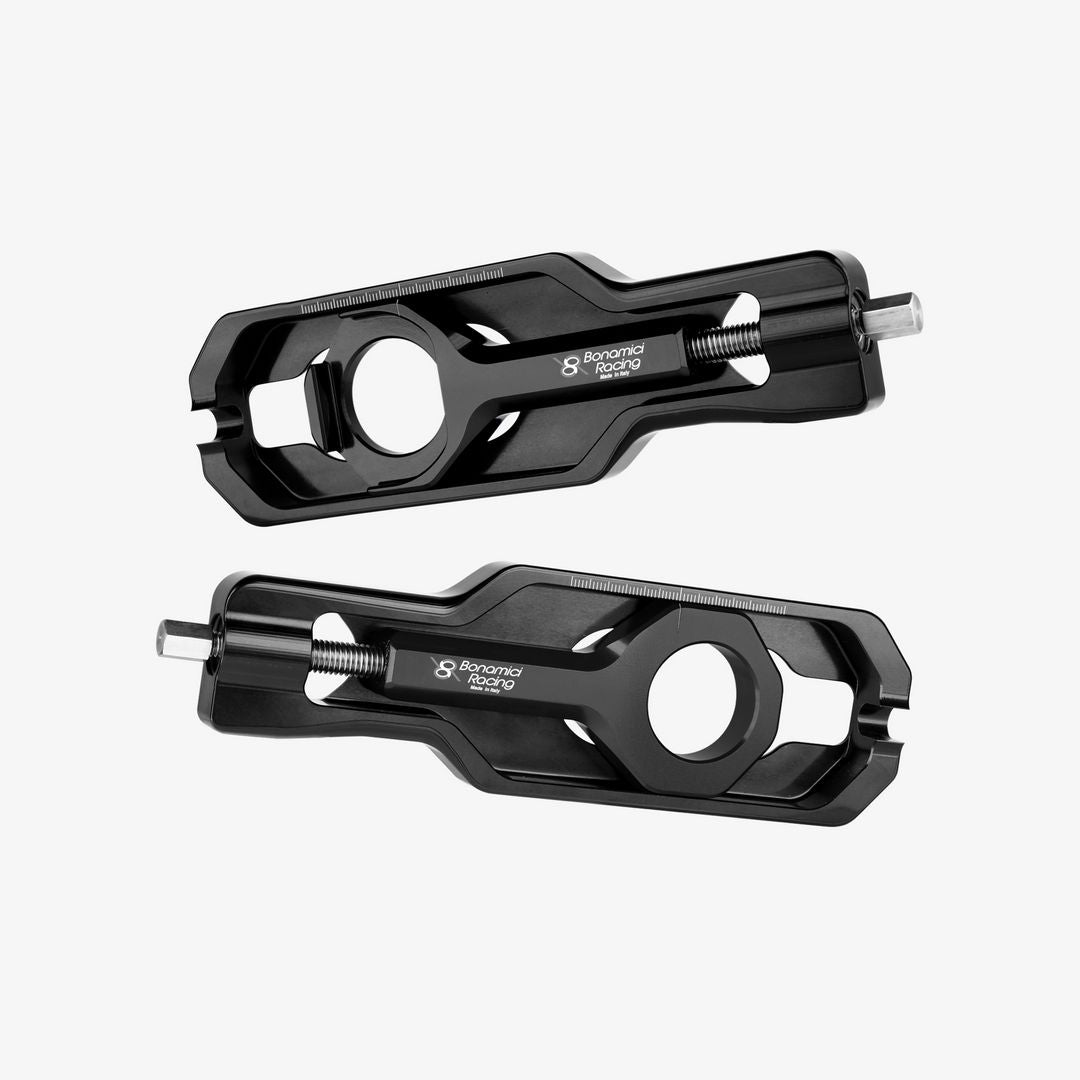 Bonamici Racing Chain Adjuster - Yamaha YZF R1 - BLACK