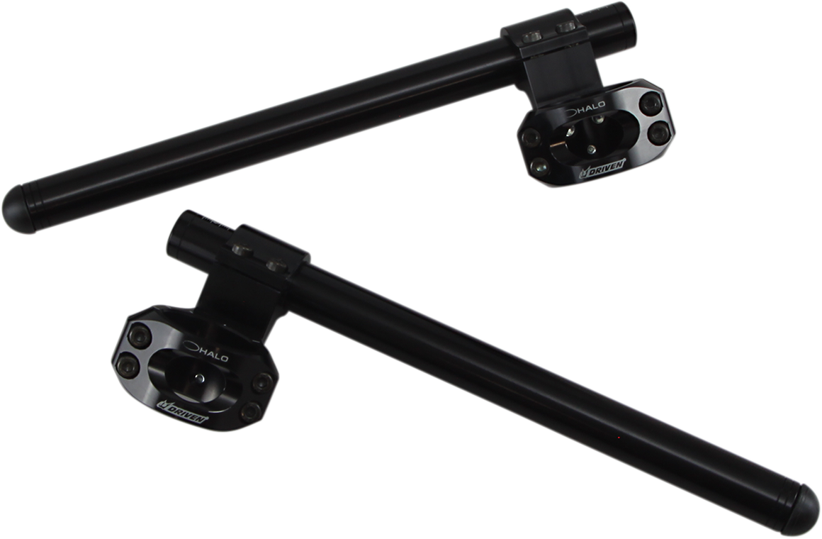 Driven Racing Halo Clip-On Handlebar - Riser - 41 MM - Black