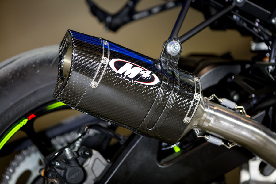 M4 Exhaust 2017 GSXR 1000 FS Carbon detail1