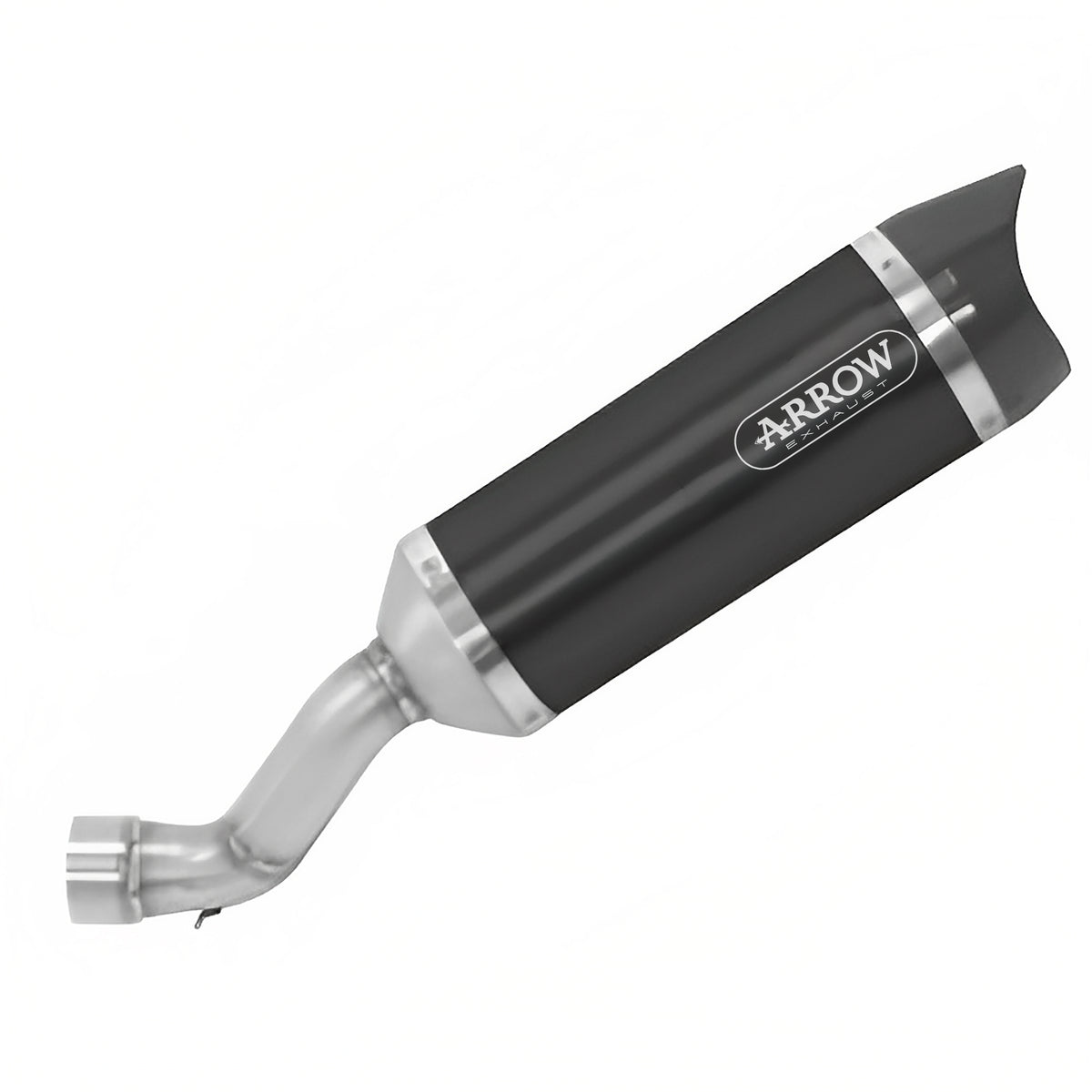 71871AKN Street Thunder Aluminium Dark Slip On With Carbon End Cap