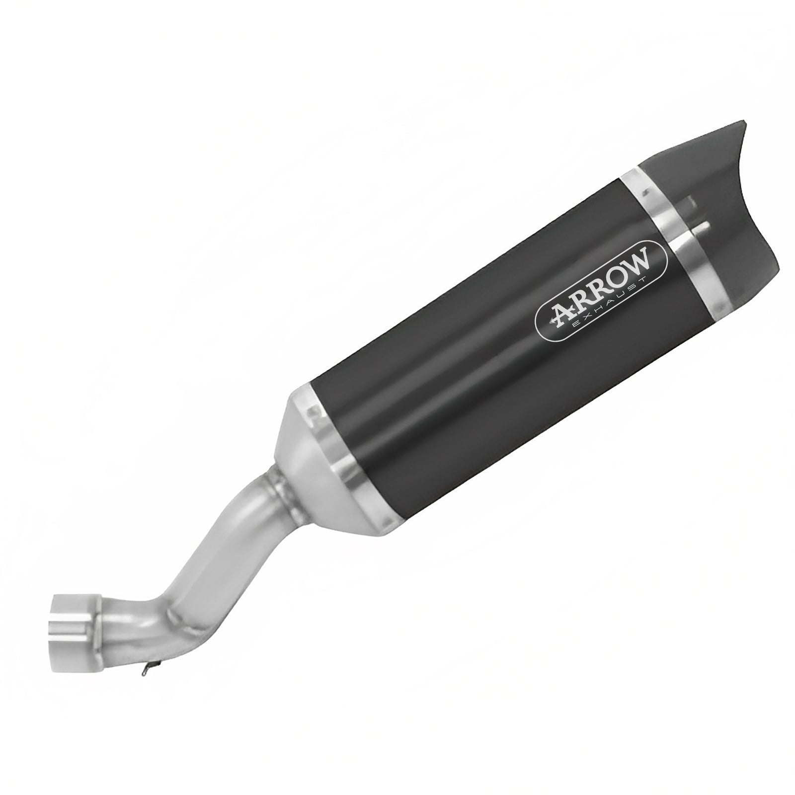 71871AKN Street Thunder Aluminium Dark Slip On With Carbon End Cap