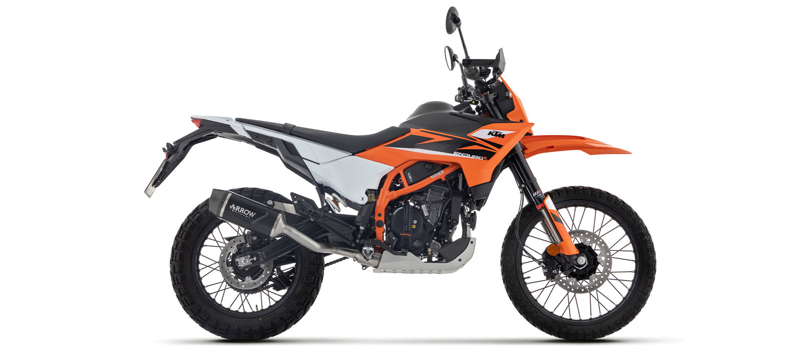 Arrow Indy Race Evo Aluminium Dark" Slip On With Carbon End Cap"