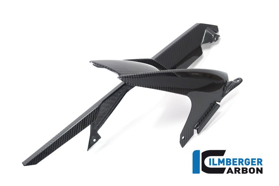 Ilmberger Carbon Rear Hugger With Chain Guard BMW M1000RR / S1000RR - Gloss / Twill