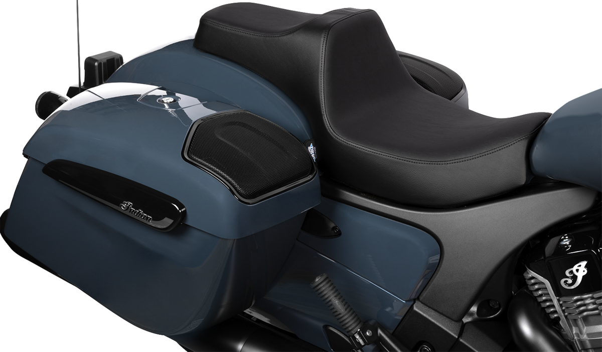 Drag Specialties Seats Predator III 2-Up Seat - Vinyl - Smooth - Chieftain '25/Challenger '20-'25