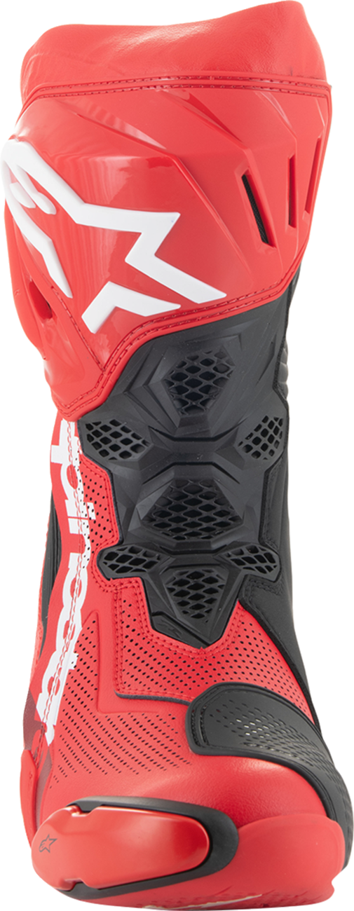 Alpinestars Supertech R Vented Boots - Red - US 11.5 / EU 46