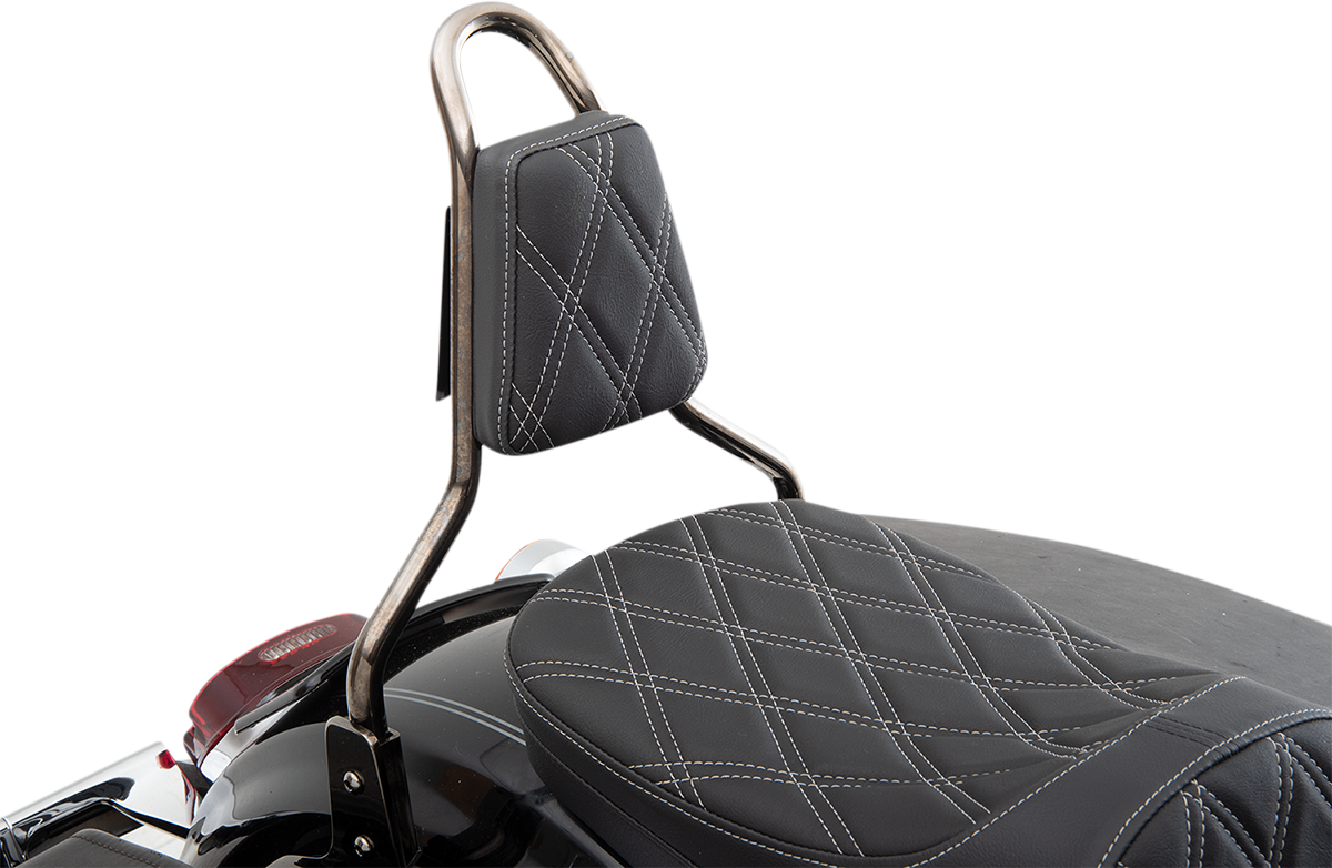 Drag Specialties Seats Tapered Backrest Pad For Round Sissy Bars