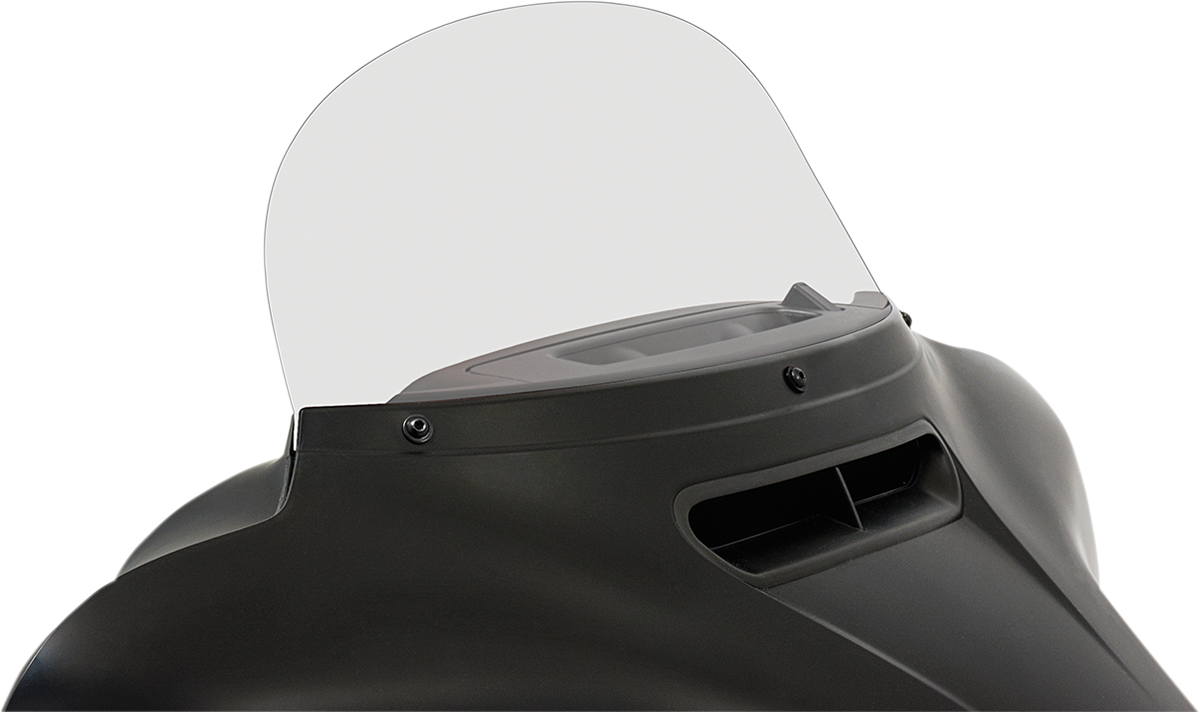 Memphis Shades Windshield - 9" - Clear - FLHT/X