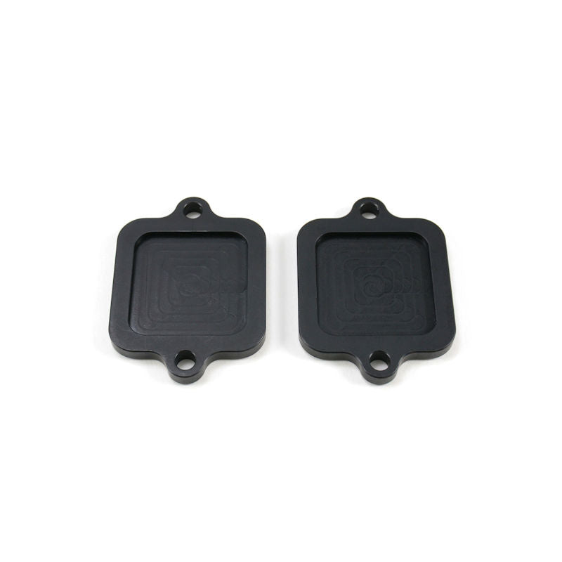 Brocks Performance Smog Pair Block Off Plate Set for Yamaha R1 R1M