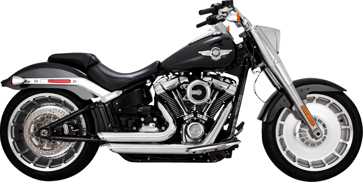 Vance & Hines Shortshots Staggered Exhaust System - Chrome