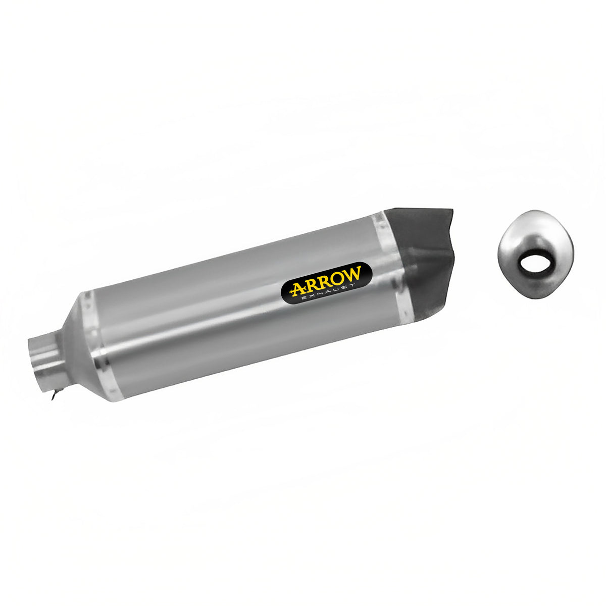 Arrow 71768PK Race-Tech Titanium Slip On With Carbon End Cap
