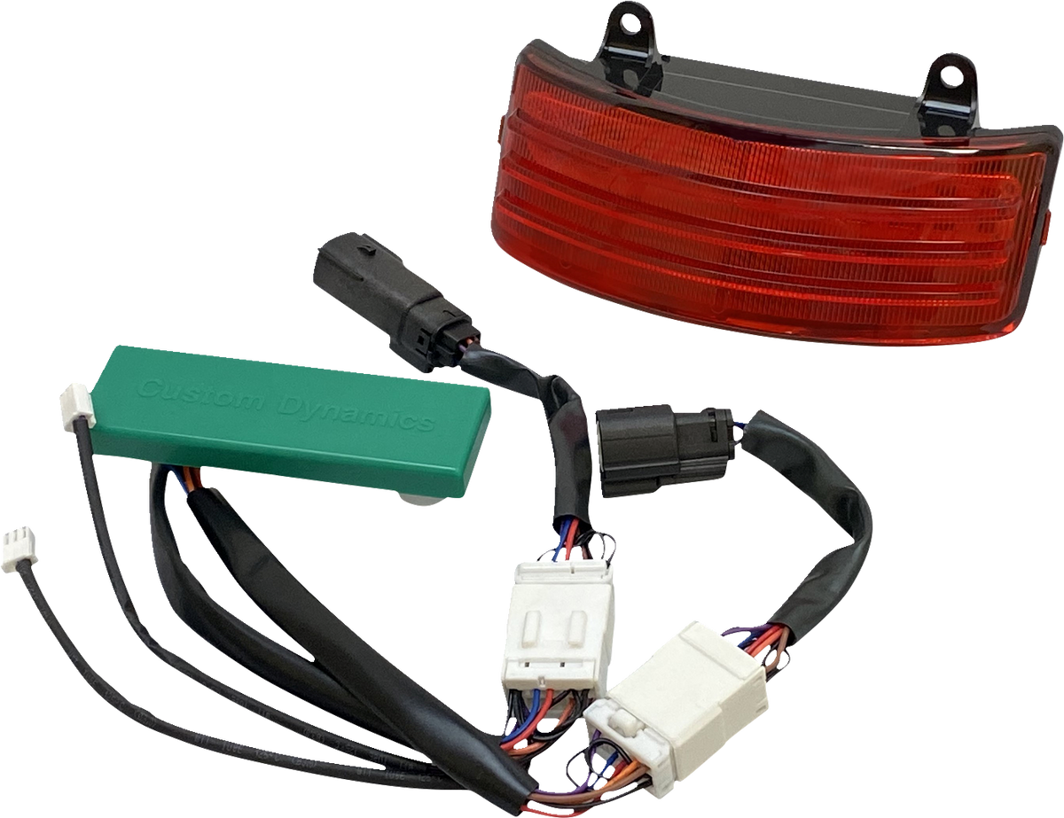 Custom Dynamics Tribar Taillight - '10-'13 - Red