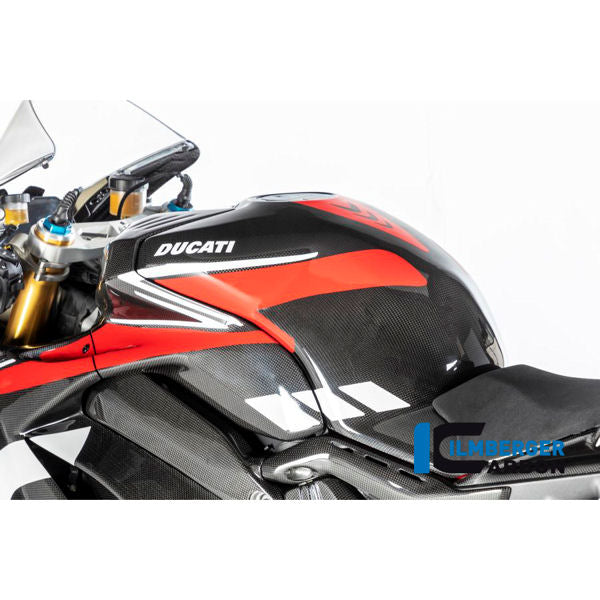 Ilmberger Carbon Fiber Tank Cover Fairing for Ducati Panigale V4 V4S V4R