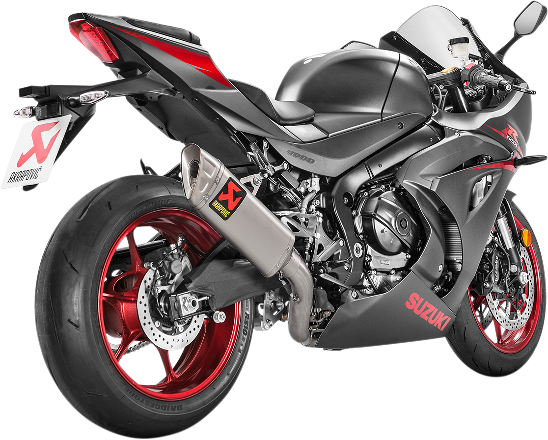 Akrapovic Race Exhaust - Stainless Steel/Titanium
