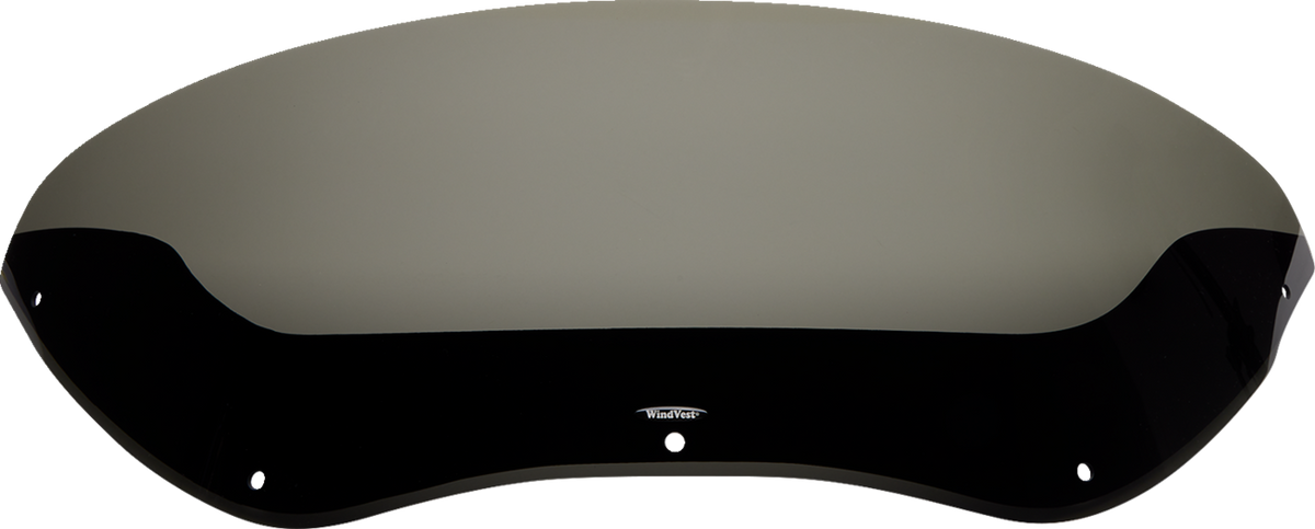 Wind Vest Windshield - 8" - Dark Smoke - FLTR