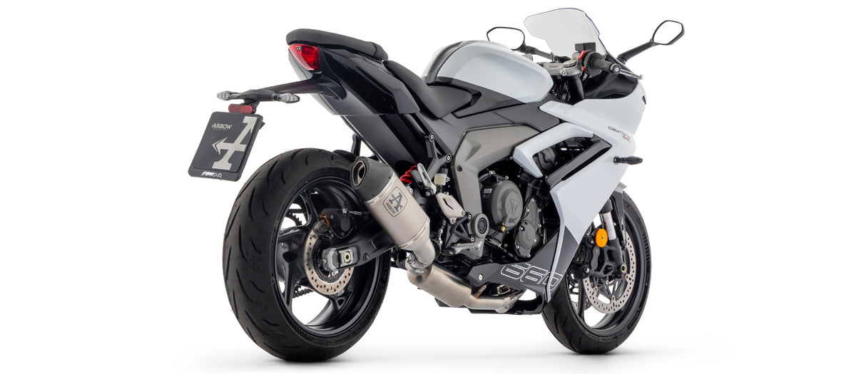 71007VL Full System Racing With Veloce Titanium Slip Ons