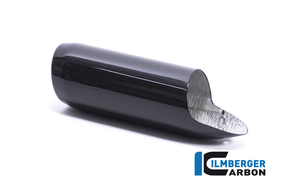 Ilmberger Carbon Lower Exhaust End Cap Ducati Supersport 939 - Gloss