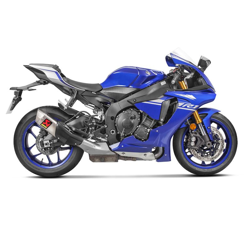Akrapovic GP Titanium Slip-On Exhaust for Yamaha R1 R1M 2015 to 2025