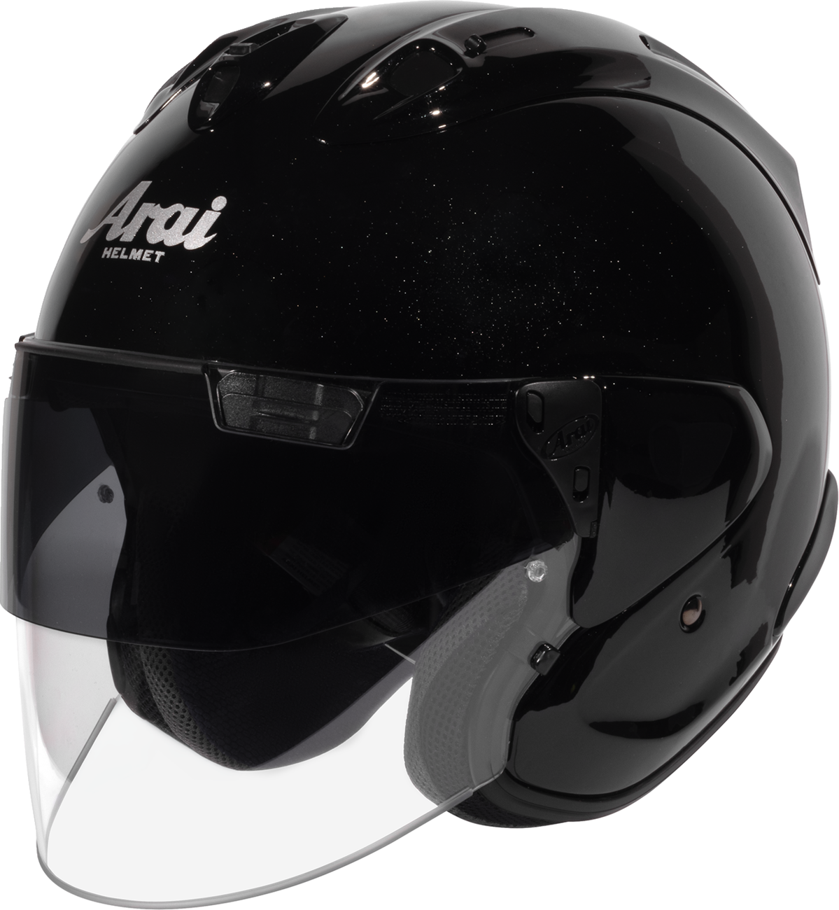 ARAI Helmets Ram-X Helmet - Black / Diamond Black / Gloss / L
