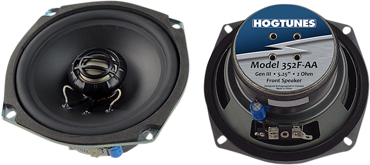 Hogtunes Speakers - Front - 2 Ohm