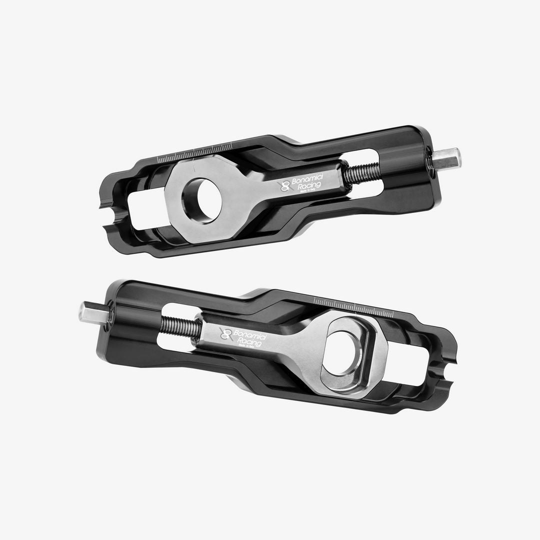 Bonamici Racing Chain Adjuster - Aprilia RS660 - Tuono 660 - SILVER