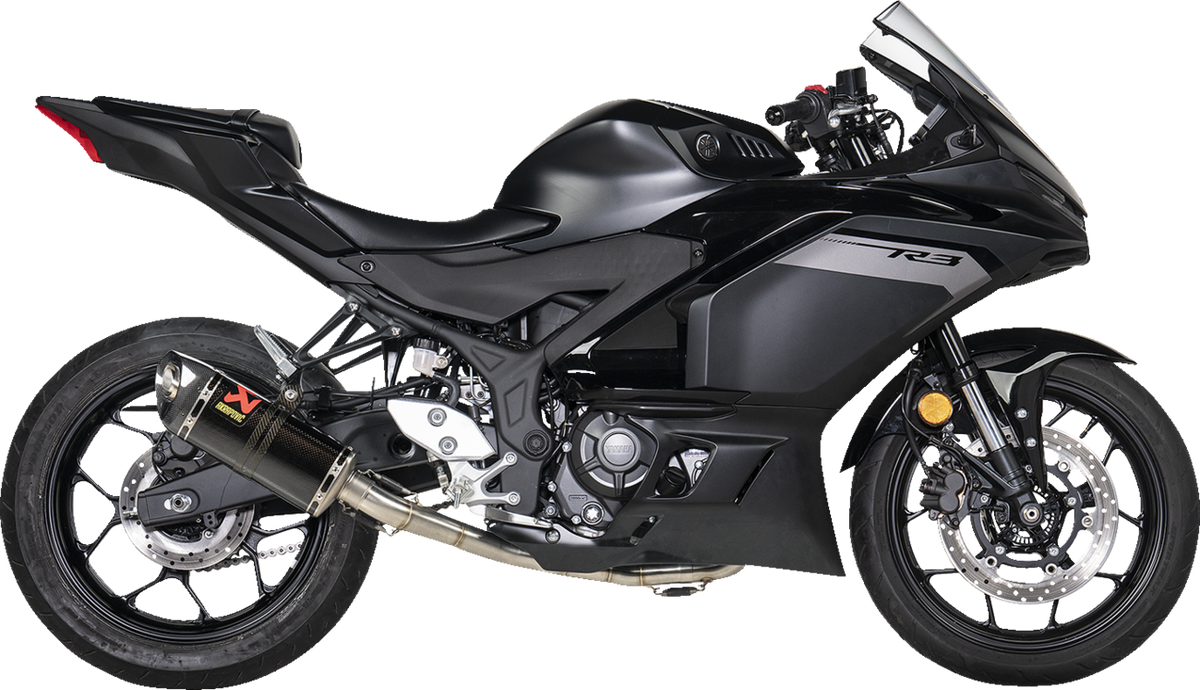 Akrapovic Racing Line Exhaust System - Carbon Fiber - Yamaha R3 & MT-03