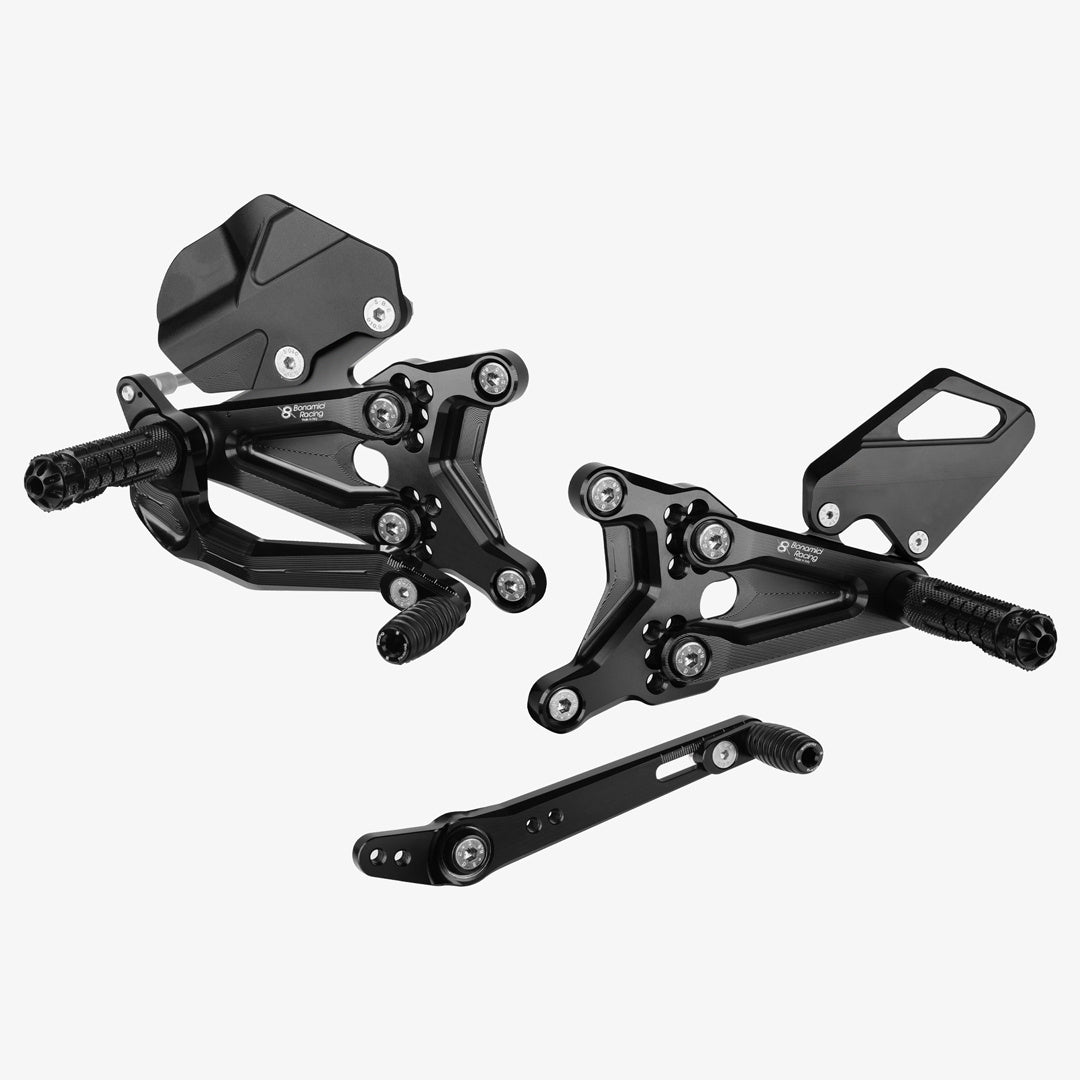 Bonamici Racing Adjustable Rearsets - Triumph Speed Triple 1200 RR