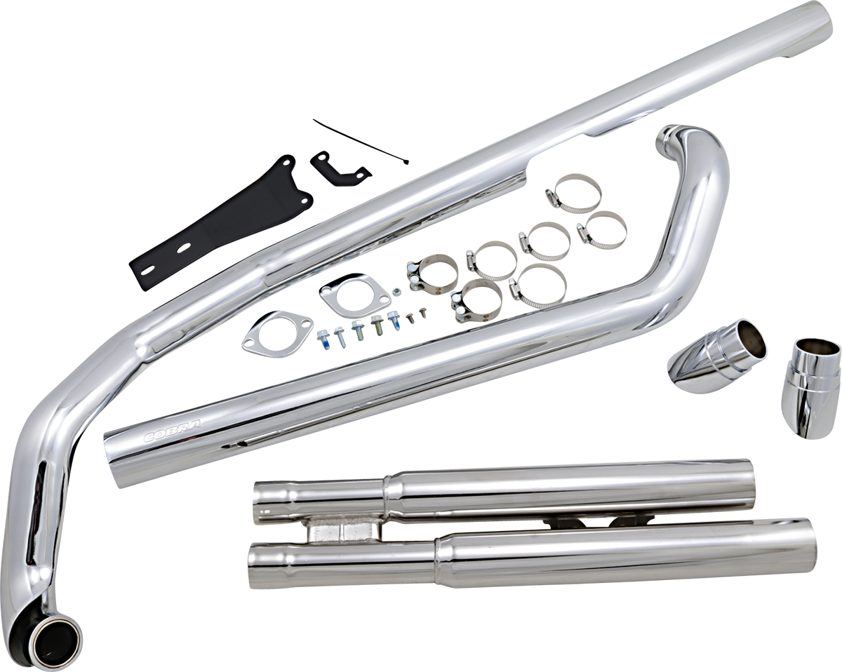 Cobra Speedster Slashdown Exhaust - XVS1100