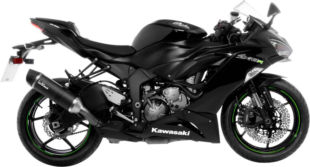 LeoVince Factory S Slip-On Muffler - Carbon Fiber - Tuono