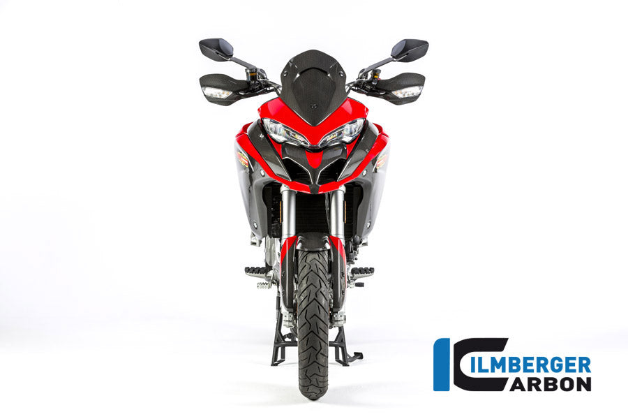Ilmberger Carbon Front Beak Surface Ducati MTS 1200 2016 Enduro 2Tlg - Gloss