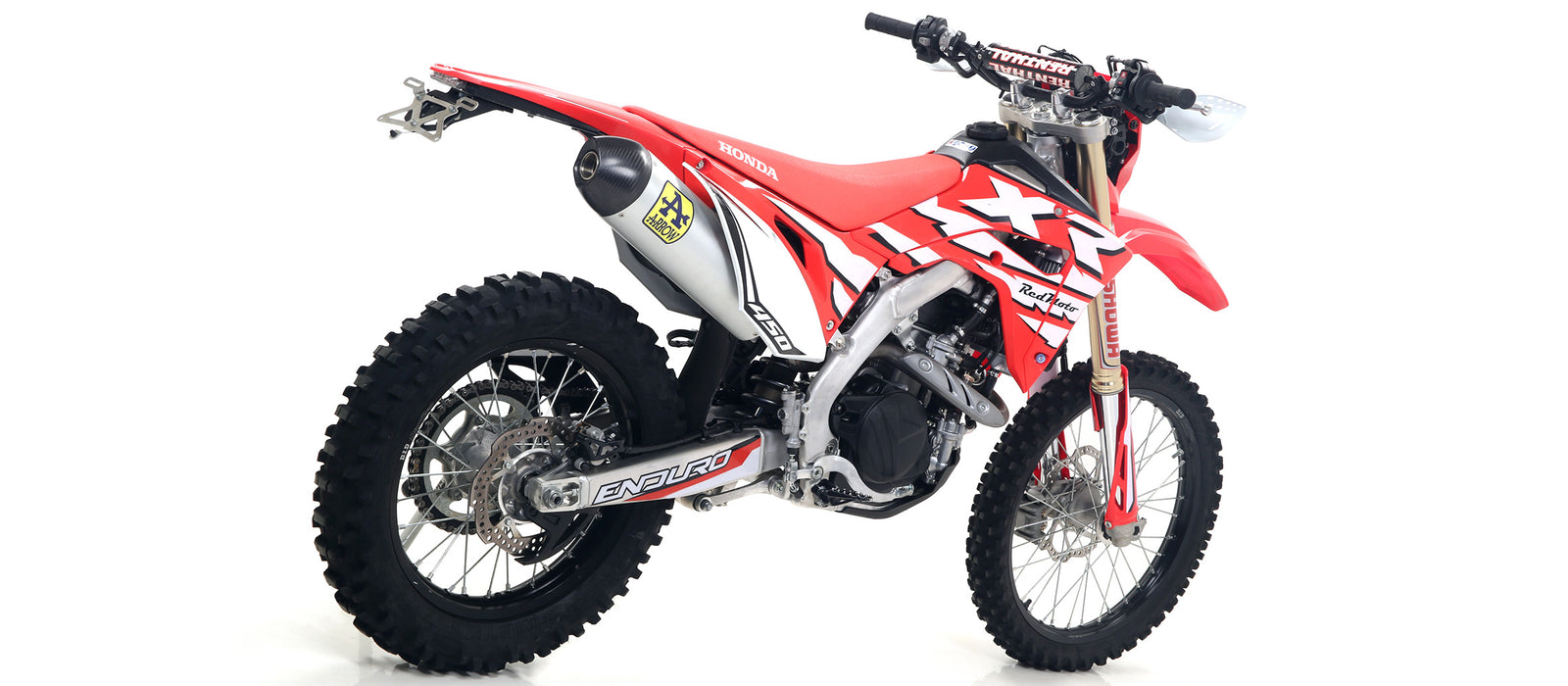 Race-Tech Aluminium Slip On With Carbon End Cap