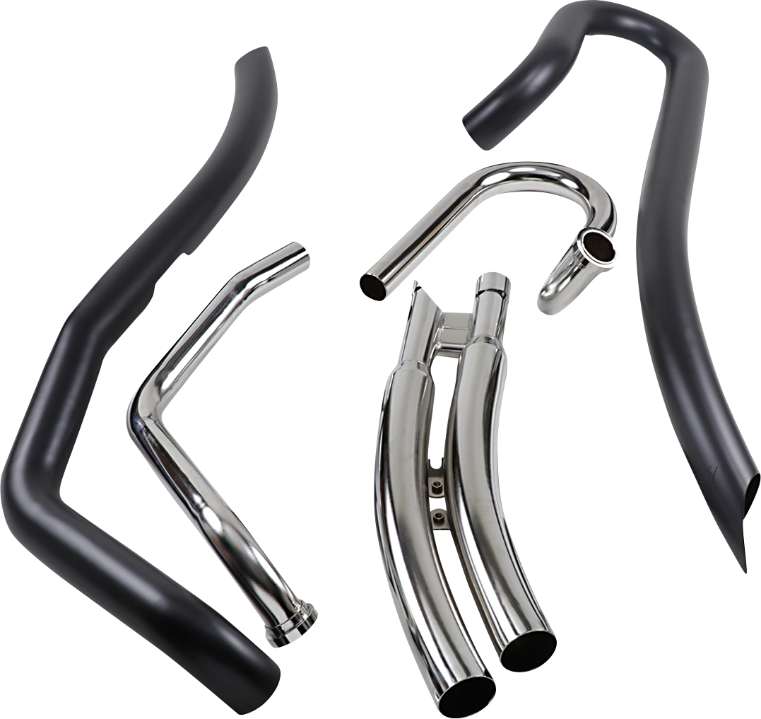 Cobra Speedster Swept Exhaust - Black - M109R