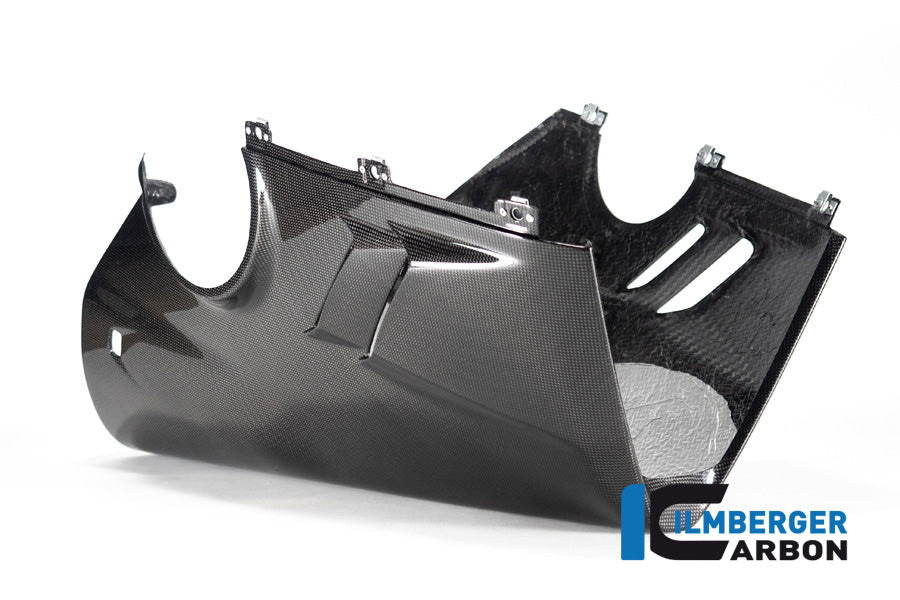 Ilmberger Carbon Belly Pan For High Exhaust Ducati Panigale V4 S 2022 Racing - Gloss