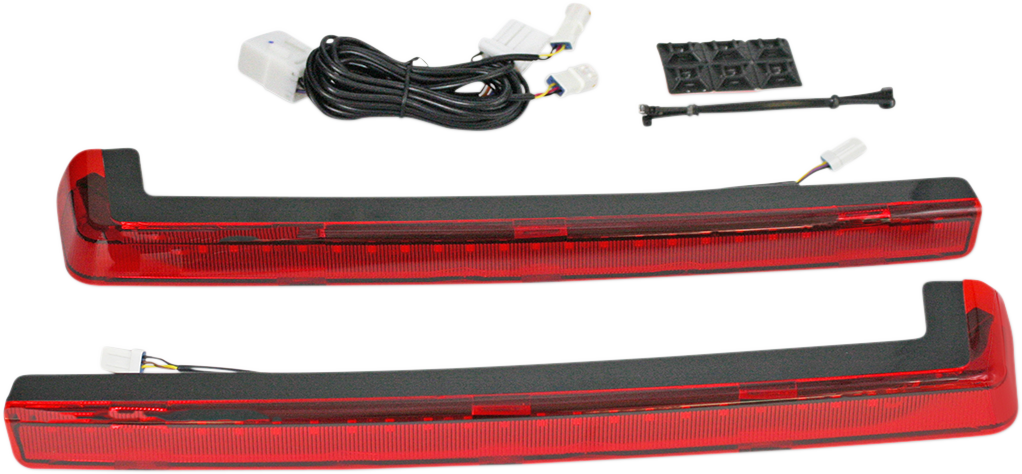 Custom Dynamics LED Run/Brake Tour-Pak® Arms - Red Lens - '06-'13