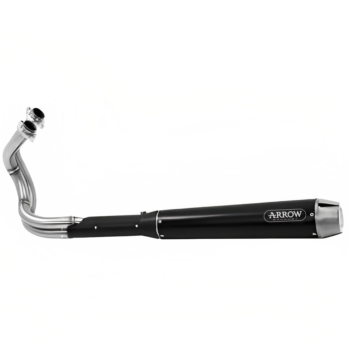 74501RBA Full System Rebel With Aluminium Polish Rear End Cap