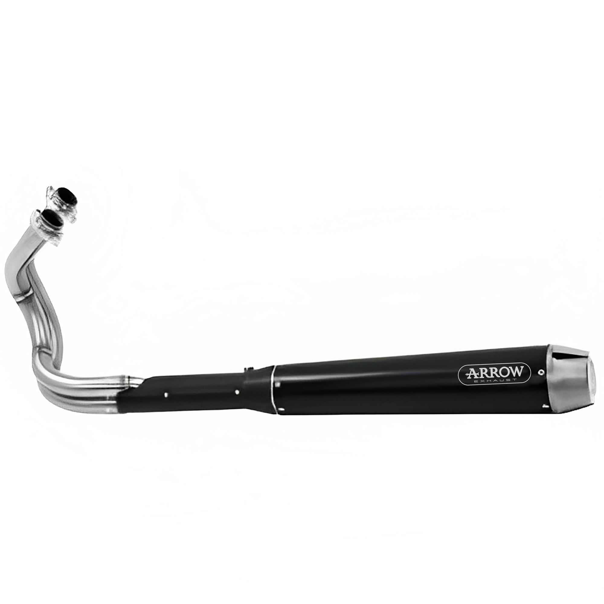 74501RBA Full System Rebel With Aluminium Polish Rear End Cap