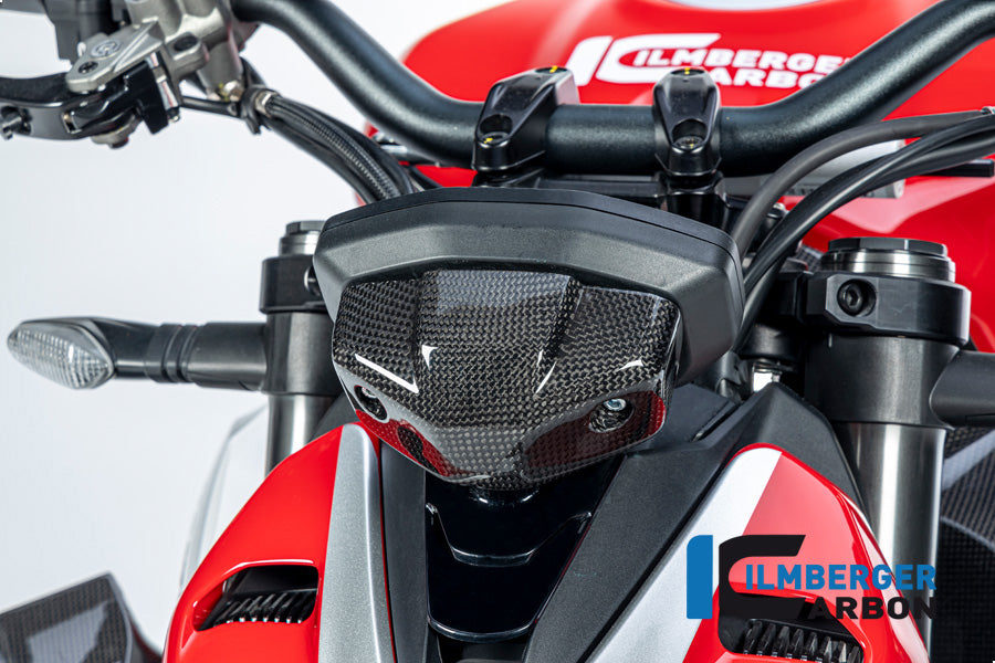 Ilmberger Carbon Instrument Cover Ducati Streetfighter V2 - Gloss