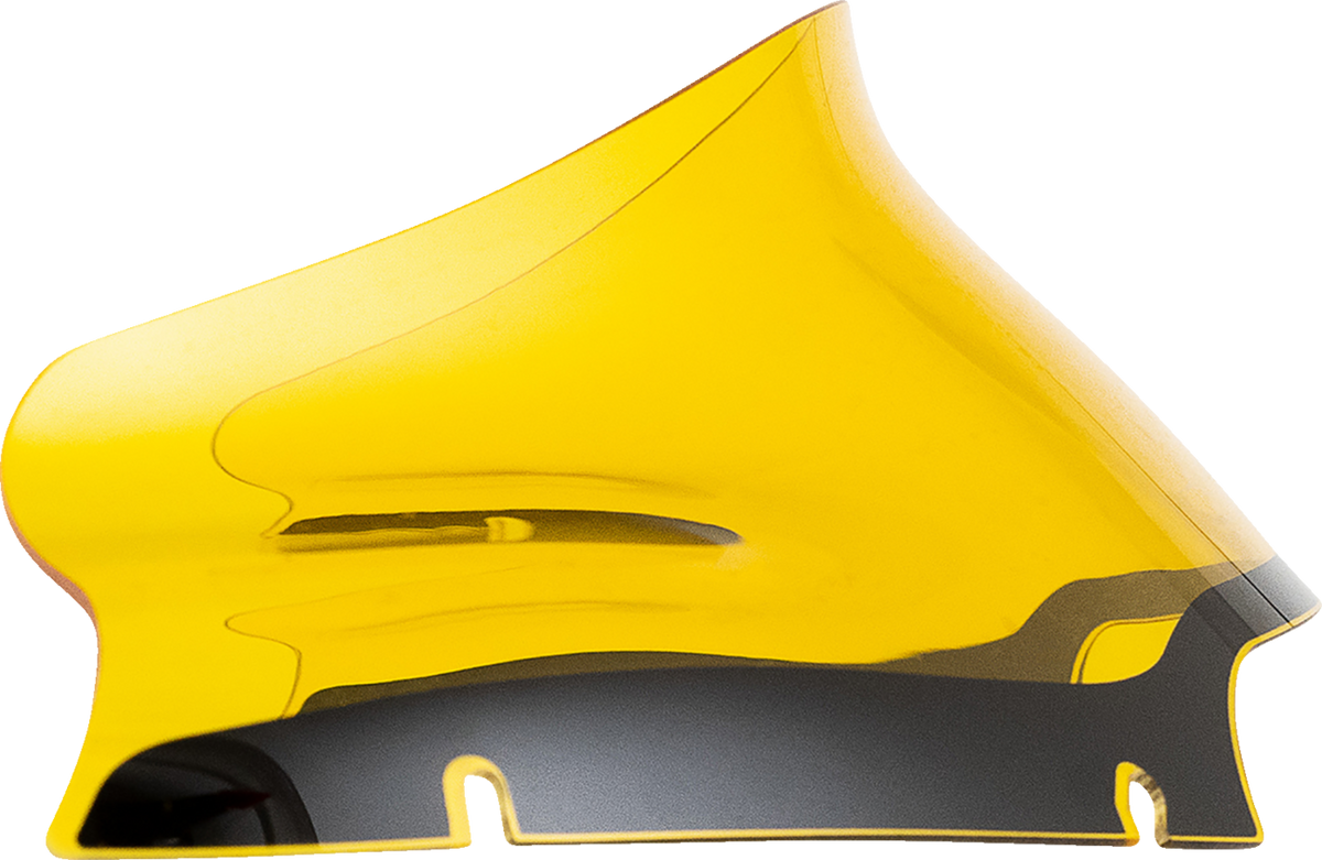 Klock Werks Kolor Flare® Windshield - 6" - Yellow - '15-'25 FLTR