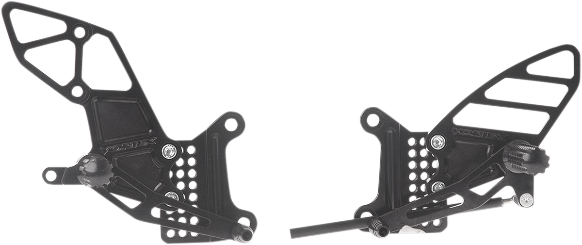Vortex Rearset - Black - ZX6R/RR