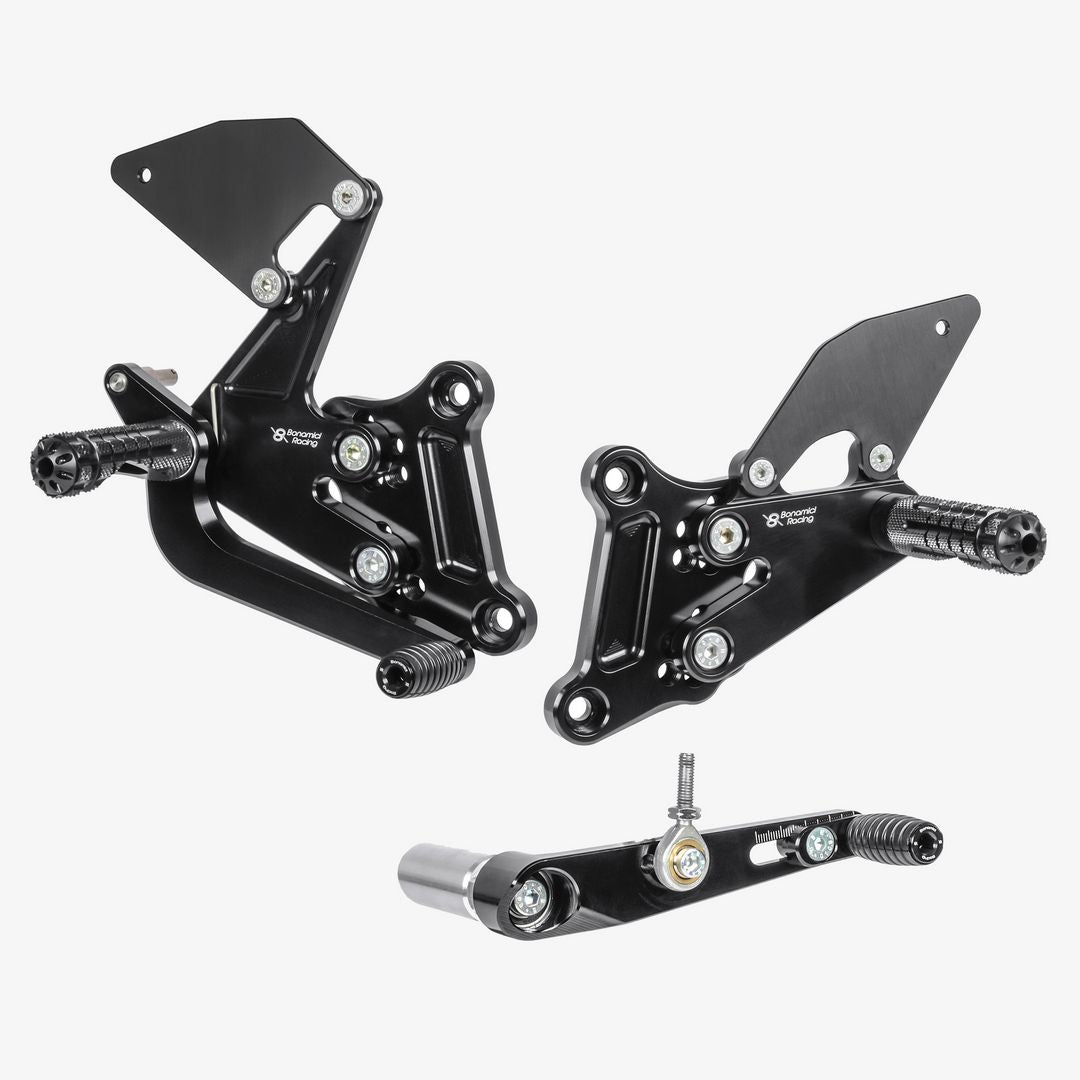Bonamici Racing Adjustable Rearsets - Honda CBR 650 R - CB 650 R-F