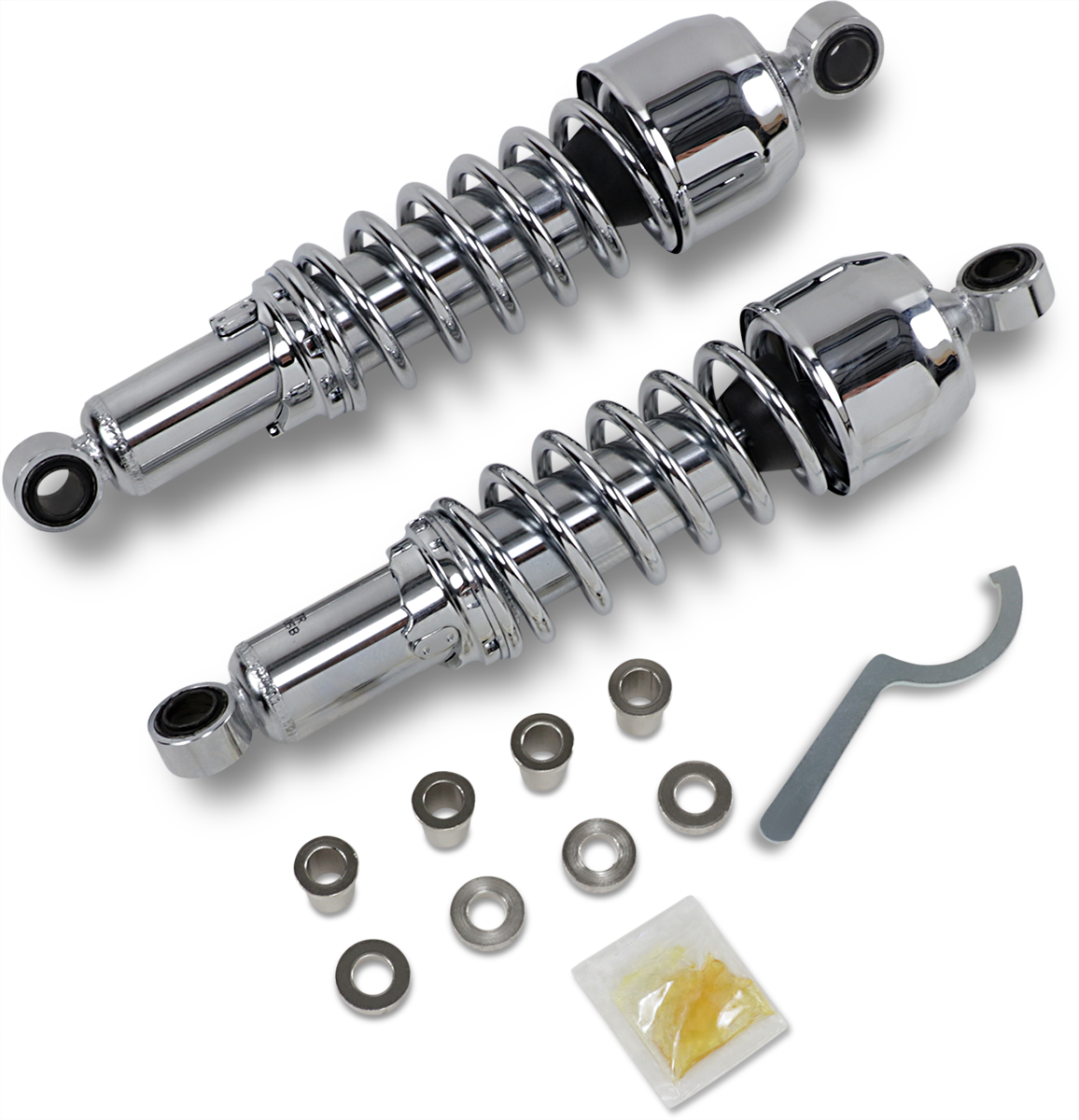 Drag Specialties Shocks Replacement Shock Absorbers - 12.5" - Chrome